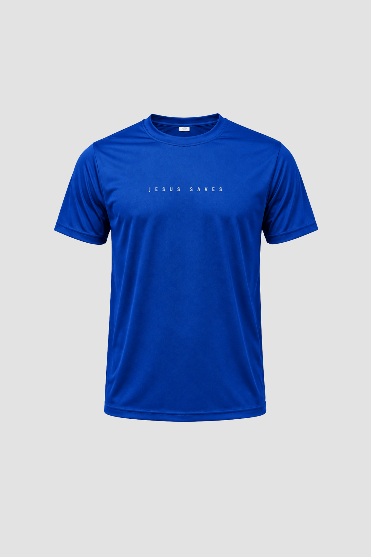 Camiseta Dry Fit - Azul - Jesus Saves