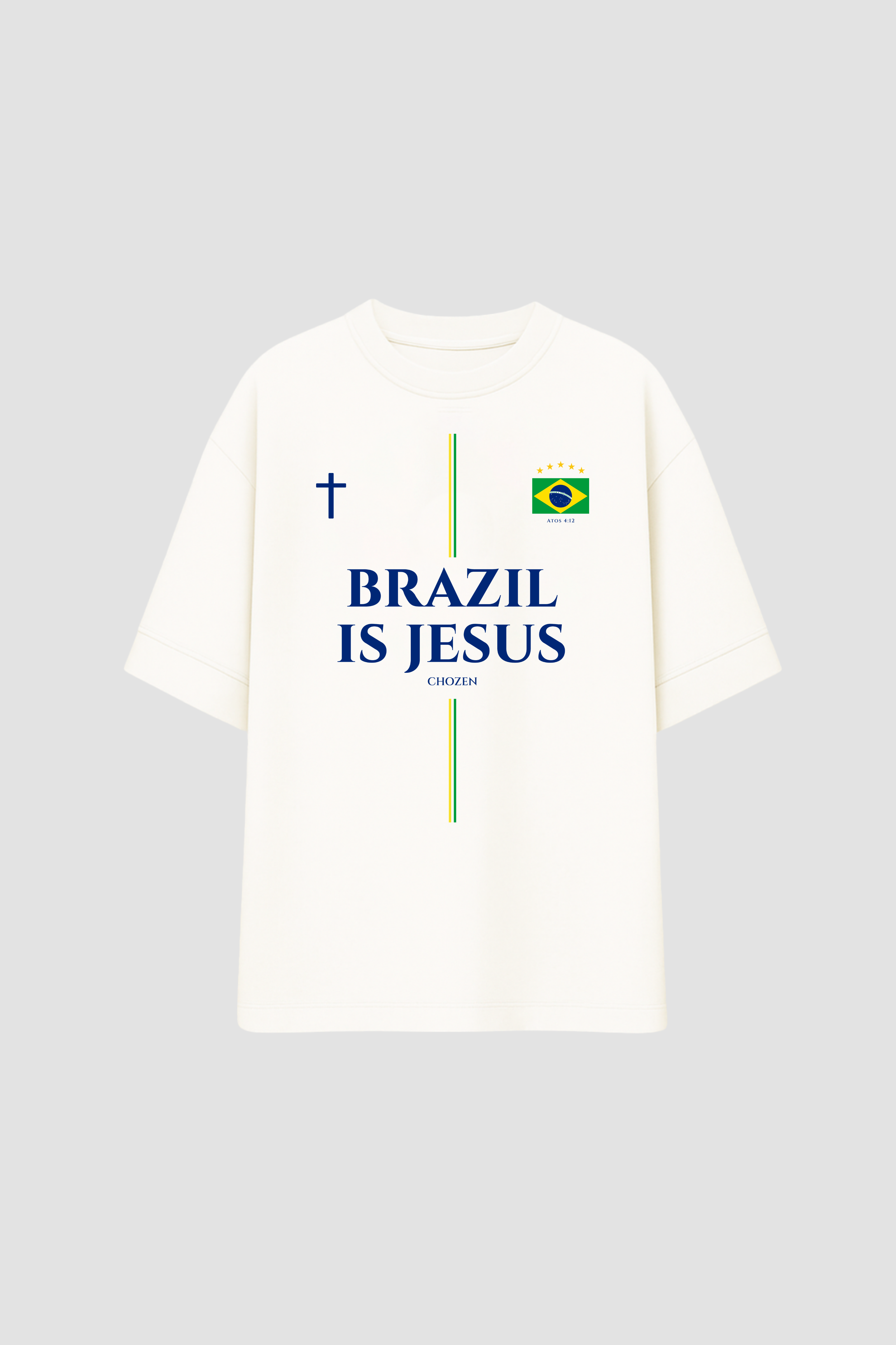 Oversized Suedini - Brazil is Jesus
