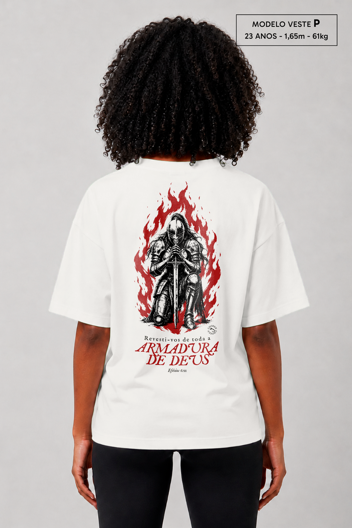 Oversized - Armadura de Deus Feminina